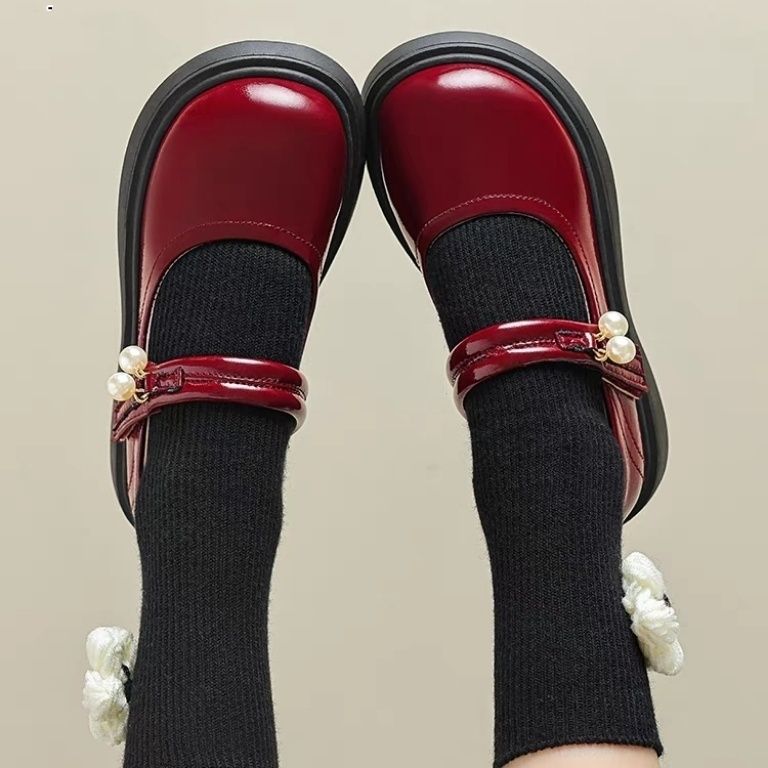 Girls Princess shoes summer light breathable small pearl pendant Mary Jane single shoes wholesale