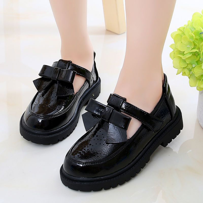 Factory New Arrival Girl Mary Jane Shoes Girl Flat School Shoes girls dress black shoes