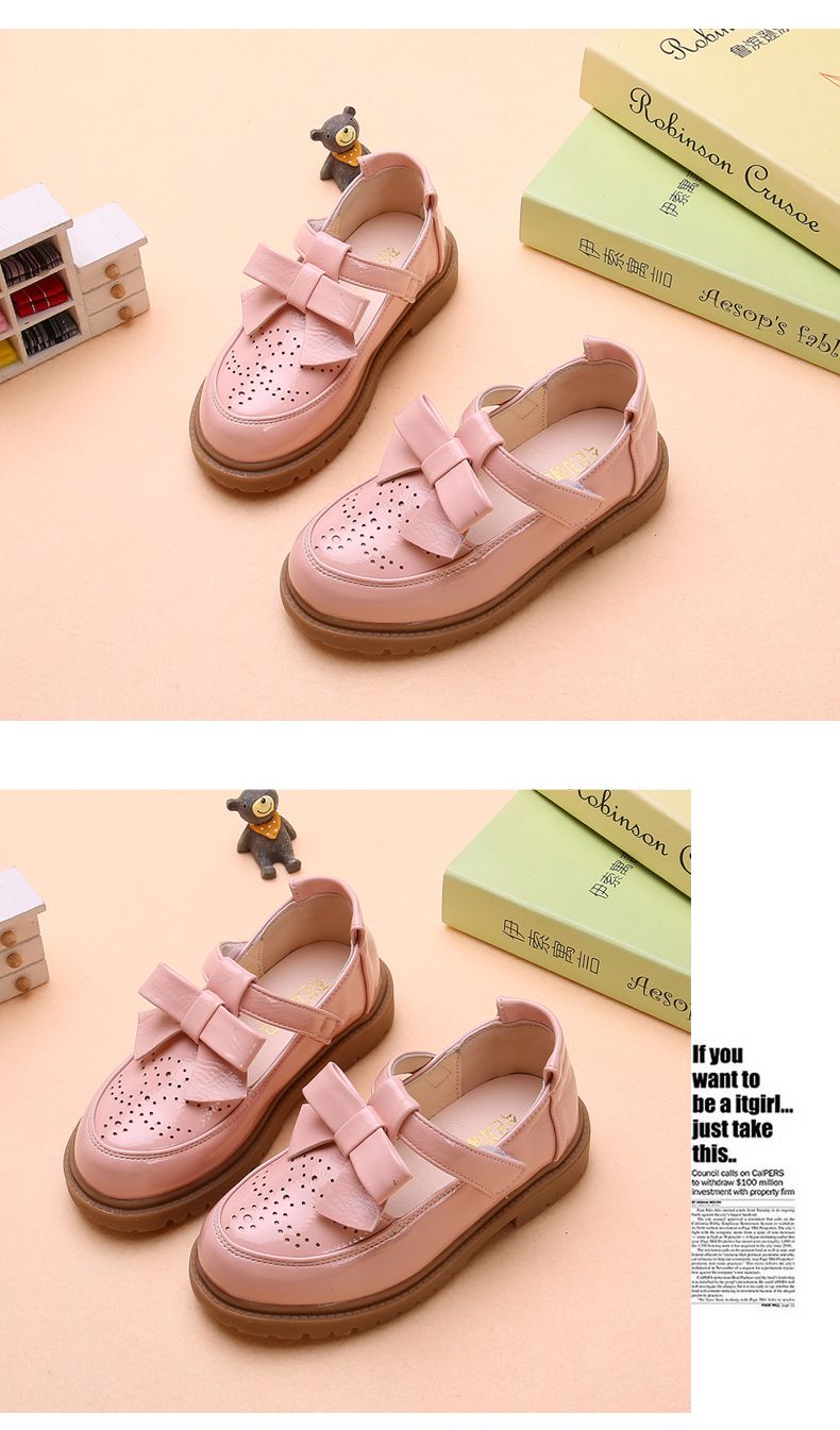 Factory New Arrival Girl Mary Jane Shoes Girl Flat School Shoes girls dress black shoes