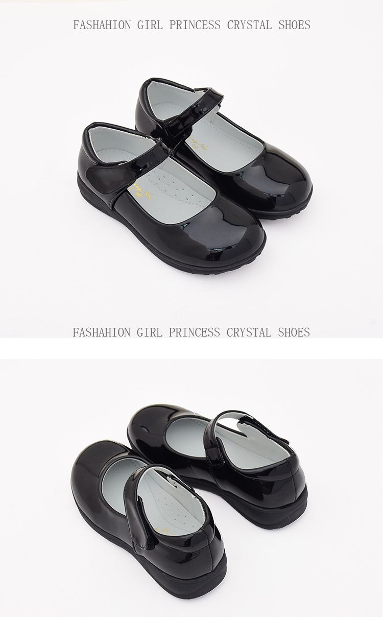 XS88001 Itec leather uniform mary jane genuine leather kid footwear children leather shoe girl school shoes for girls with bow