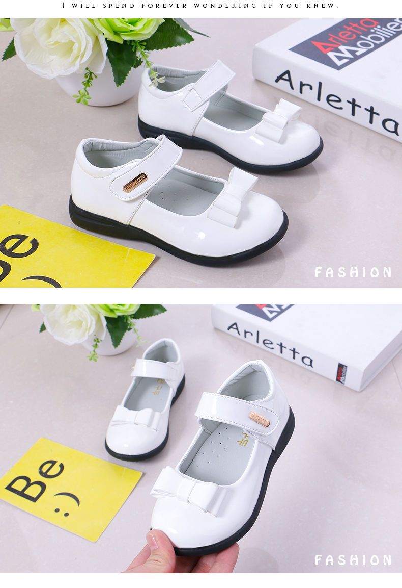 XS88001 Itec leather uniform mary jane genuine leather kid footwear children leather shoe girl school shoes for girls with bow