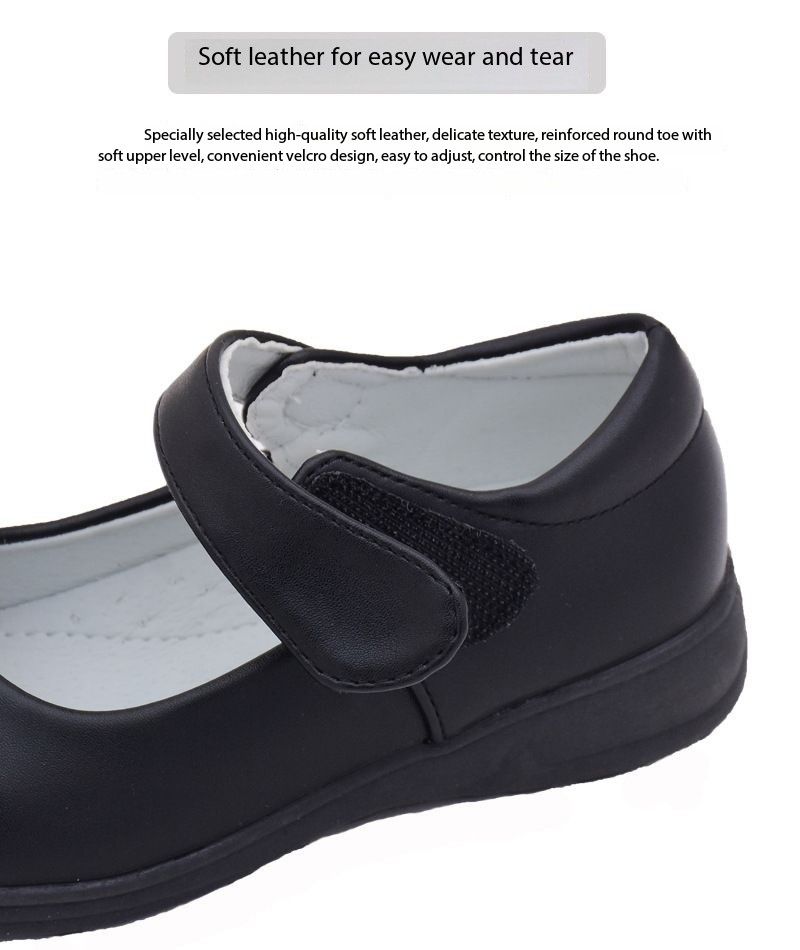XS88001 Itec leather uniform mary jane genuine leather kid footwear children leather shoe girl school shoes for girls with bow