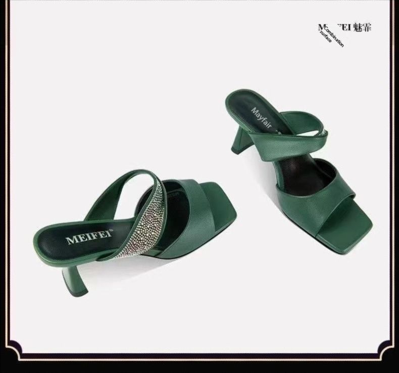 New arrival fashion sexy solid color hollow out stiletto high heels outdoor temperament plus size party sandals women pumps