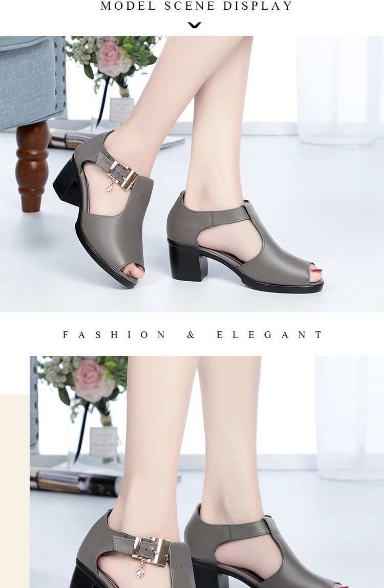 QUICK SELL SOLD AT 30% DISCOUNT High Quality 2025 Peep toe fashion casual mom's /Ladies/Girls chunky heel platform shoe Slides FIRST CLASS sandals 5colors 35- 43 size
