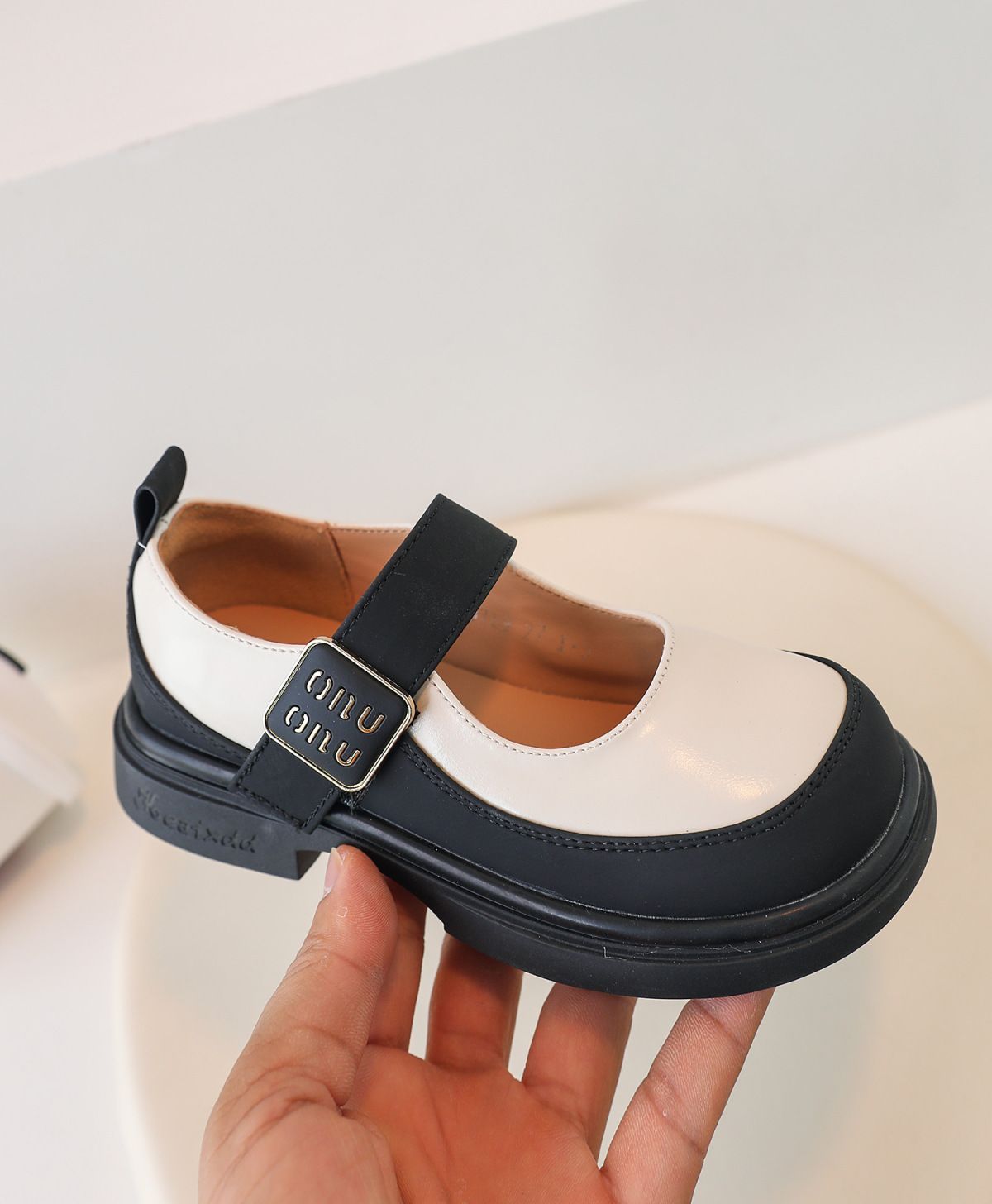 2025 New British Style Princess Shoes Non-slip Soft Sole Color Matching Fashion Single Shoes Girls Shoes