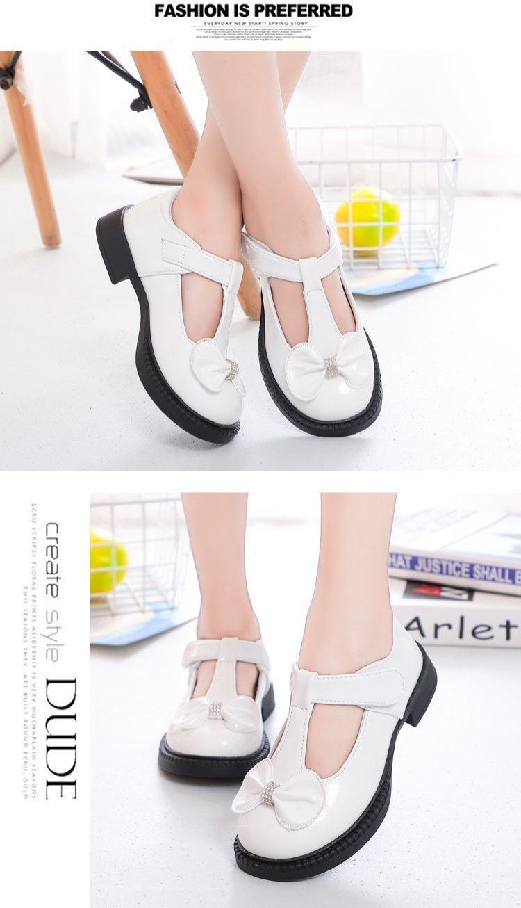 2025 New British Style Princess Shoes Non-slip Soft Sole Color Matching Fashion Single Shoes Girls Shoes
