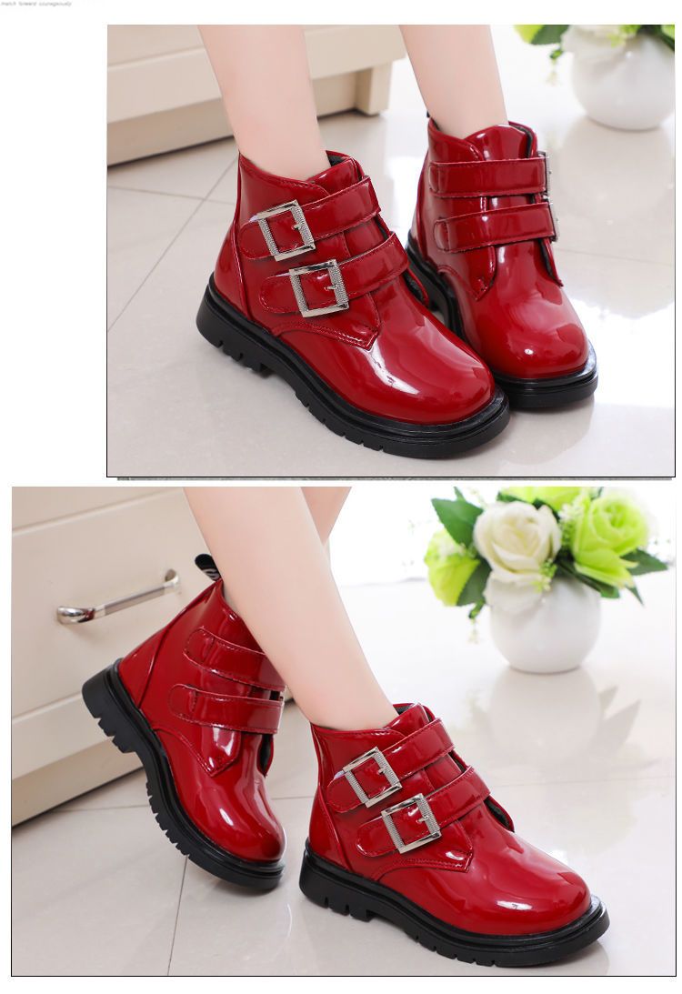 Summer, Spring and autumn new girls shoes New children's boots small boys shoes