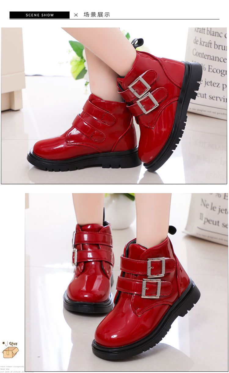 Summer, Spring and autumn new girls shoes New children's boots small boys shoes