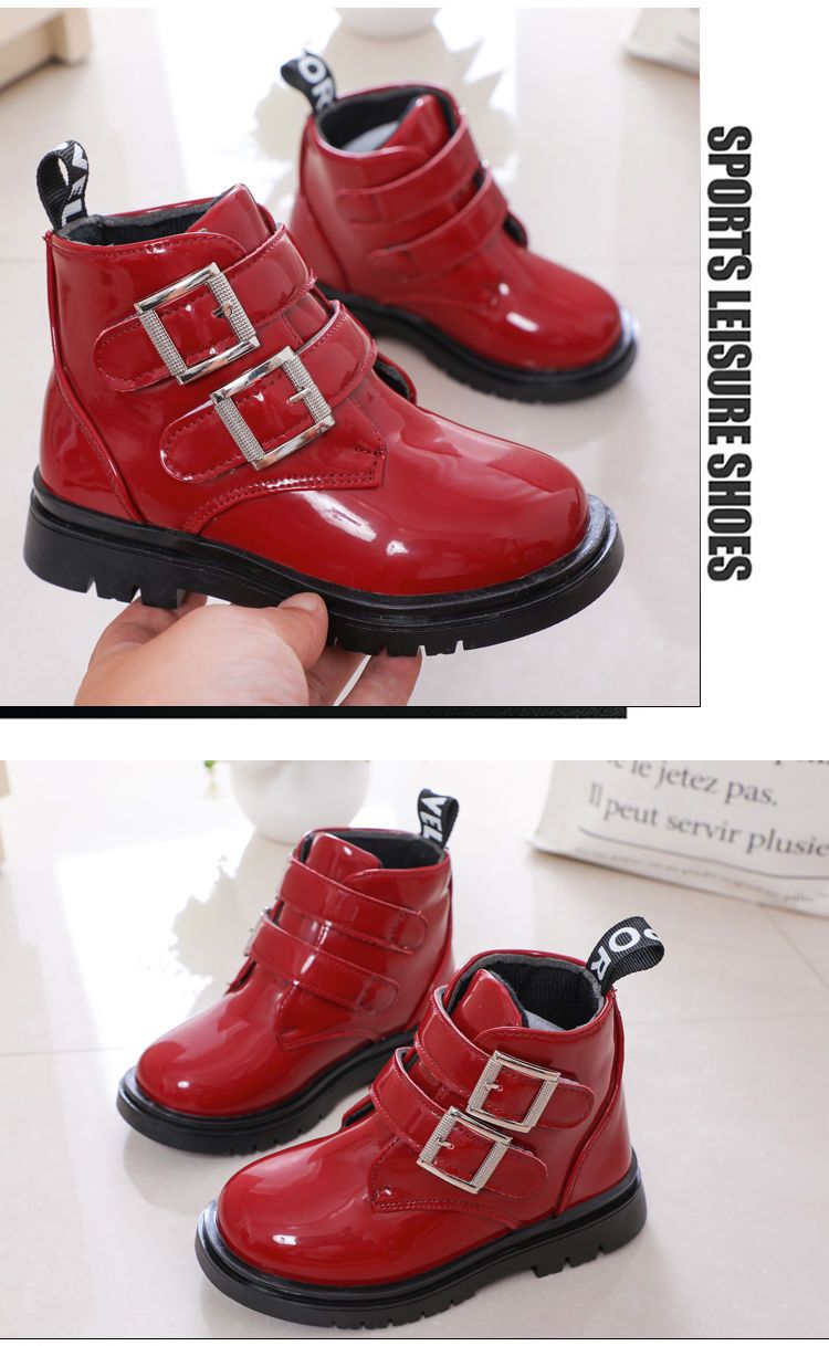 Summer, Spring and autumn new girls shoes New children's boots small boys shoes