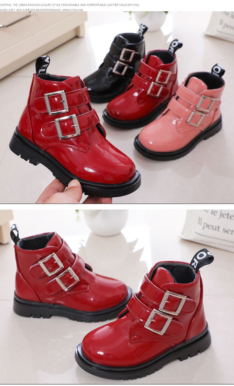 Summer, Spring and autumn new girls shoes New children's boots small boys shoes