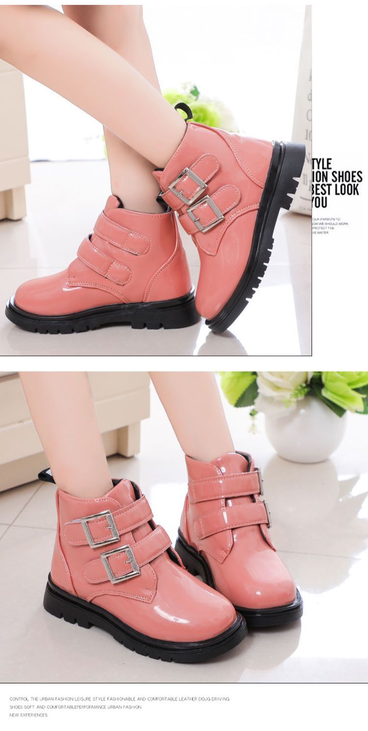 Summer, Spring and autumn new girls shoes New children's boots small boys shoes