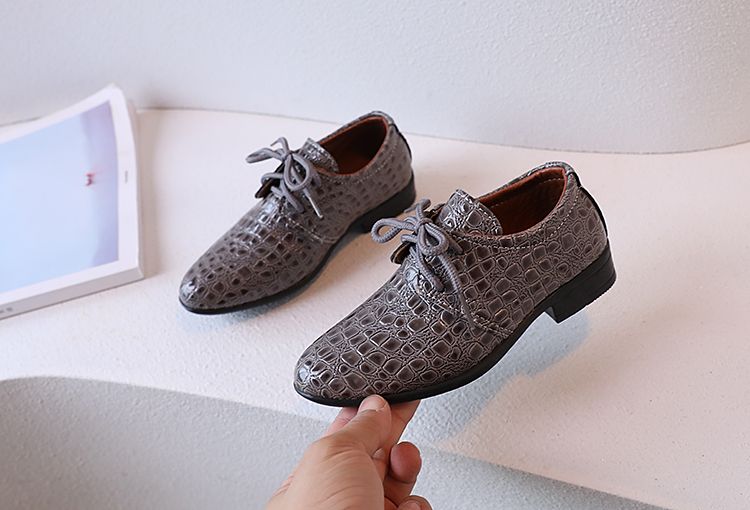 4-15 Years Old Big Kids PU Leather Wedding Shoes Boy Children Shoes 2025