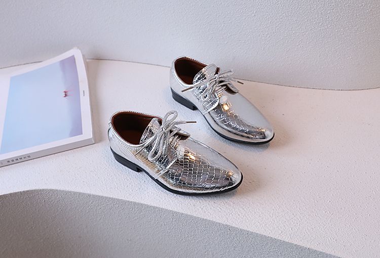 4-15 Years Old Big Kids PU Leather Wedding Shoes Boy Children Shoes 2025