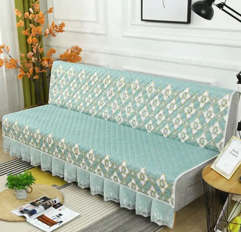 Sofa covers folding sofa beds Anti-slip four seasons Sofa Cushion Four Seasons General Simple European Universal Sofa Cover