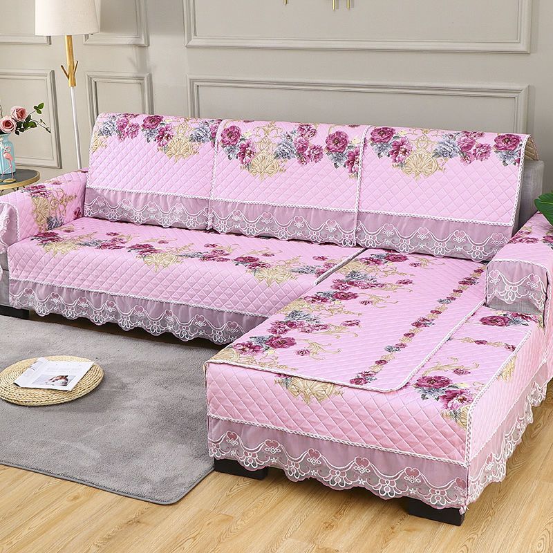 Sofa covers folding sofa beds Anti-slip four seasons Sofa Cushion Four Seasons General Simple European Universal Sofa Cover