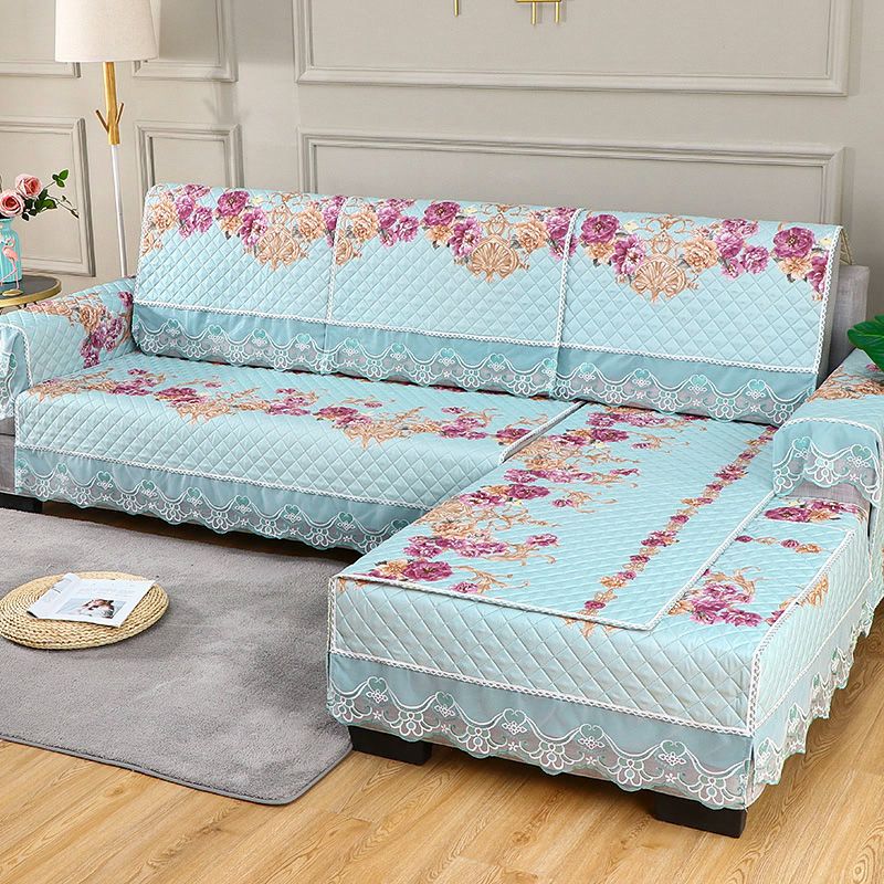 Sofa covers folding sofa beds Anti-slip four seasons Sofa Cushion Four Seasons General Simple European Universal Sofa Cover