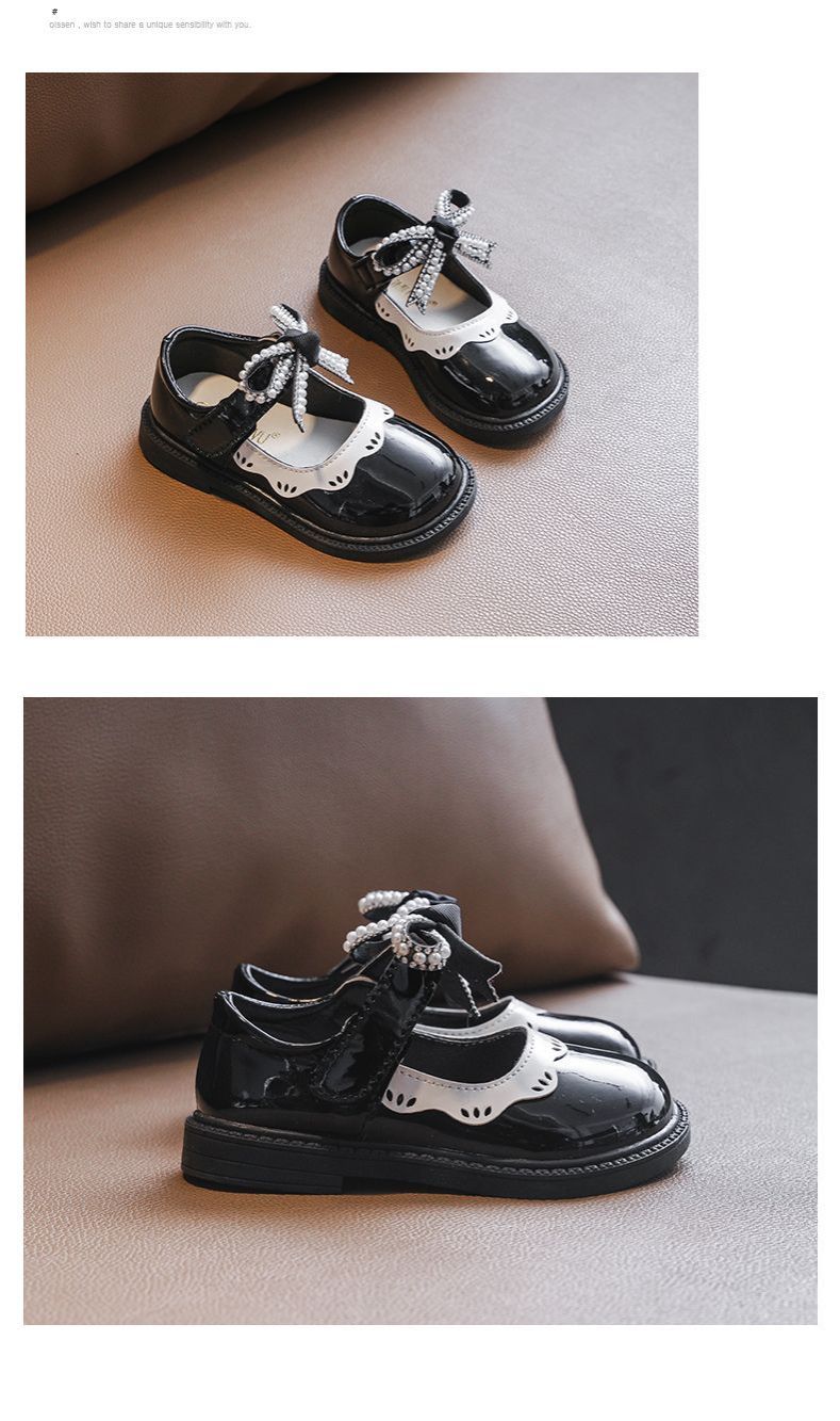Girls shoes 2025 soft bottom baby princess shoes stylish little children,s shoes