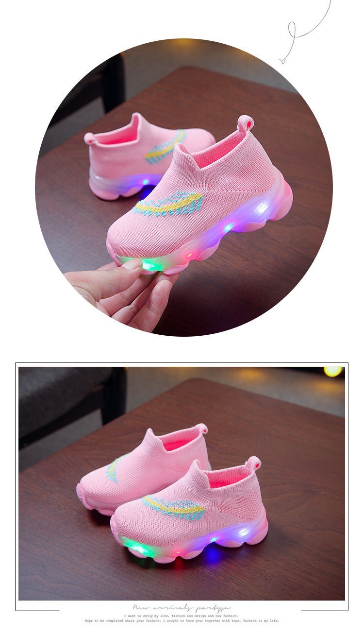 New Unisex children's shoes stylish crystal soft soles bright sliced bow dance shoes girls/boys' shoes light shoes on trend