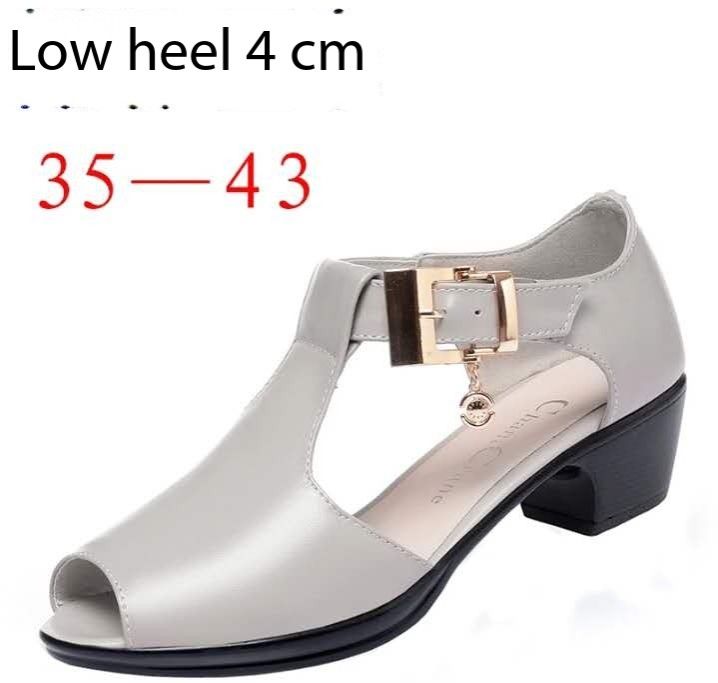 QUICK SELL SOLD AT 30% DISCOUNT High Quality 2025 Peep toe fashion casual mom's /Ladies/Girls chunky heel platform shoe Slides FIRST CLASS sandals 5colors 35- 43 size