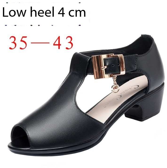QUICK SELL SOLD AT 30% DISCOUNT High Quality 2025 Peep toe fashion casual mom's /Ladies/Girls chunky heel platform shoe Slides FIRST CLASS sandals 5colors 35- 43 size