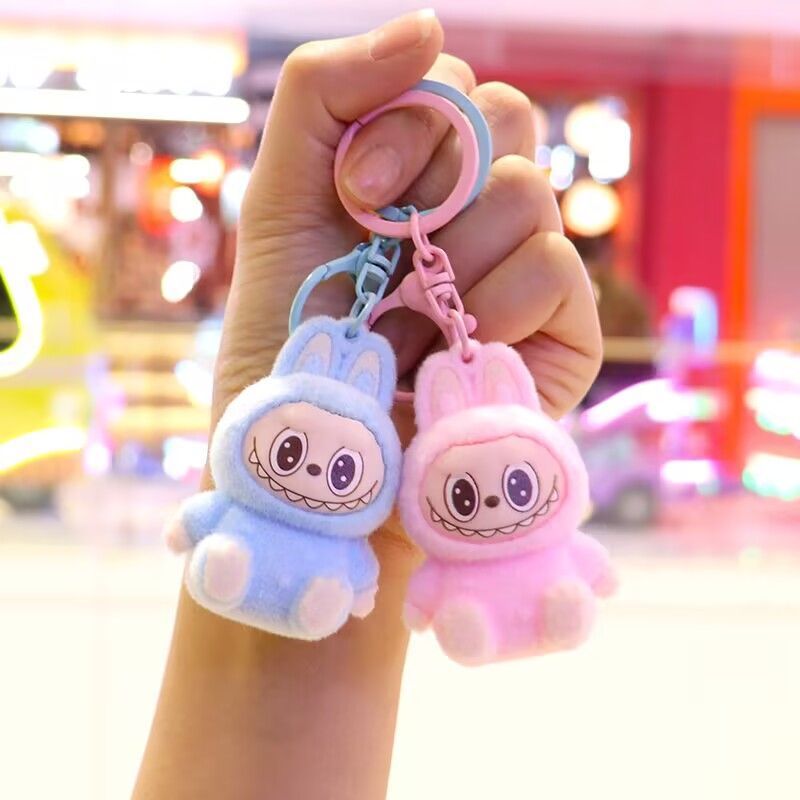 【 4.45 million people's collection 】 New plush cloth doll pendant keychain mini 4cm bag pendant jewelry gift