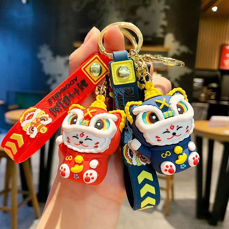 【 1298 repurchases 】 TIKTOP's popular product, Xingshi Zhaocai Cat Keychain, Cartoon Lucky Car Key Pendant, Bag Pendant, Small Accessories