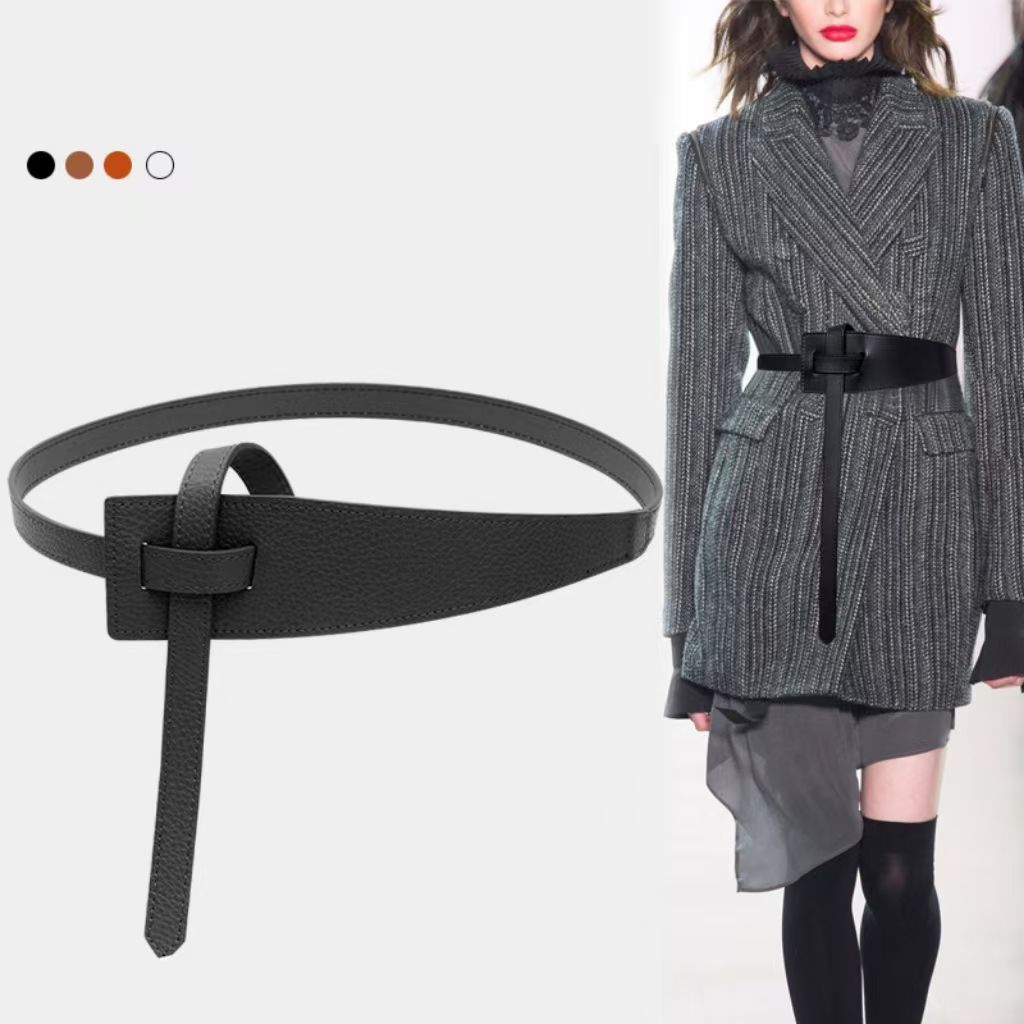 Waist band, women's decorative sweater, suit, wide belt, coat with dress, waist cinching, versatile, belt women's wide