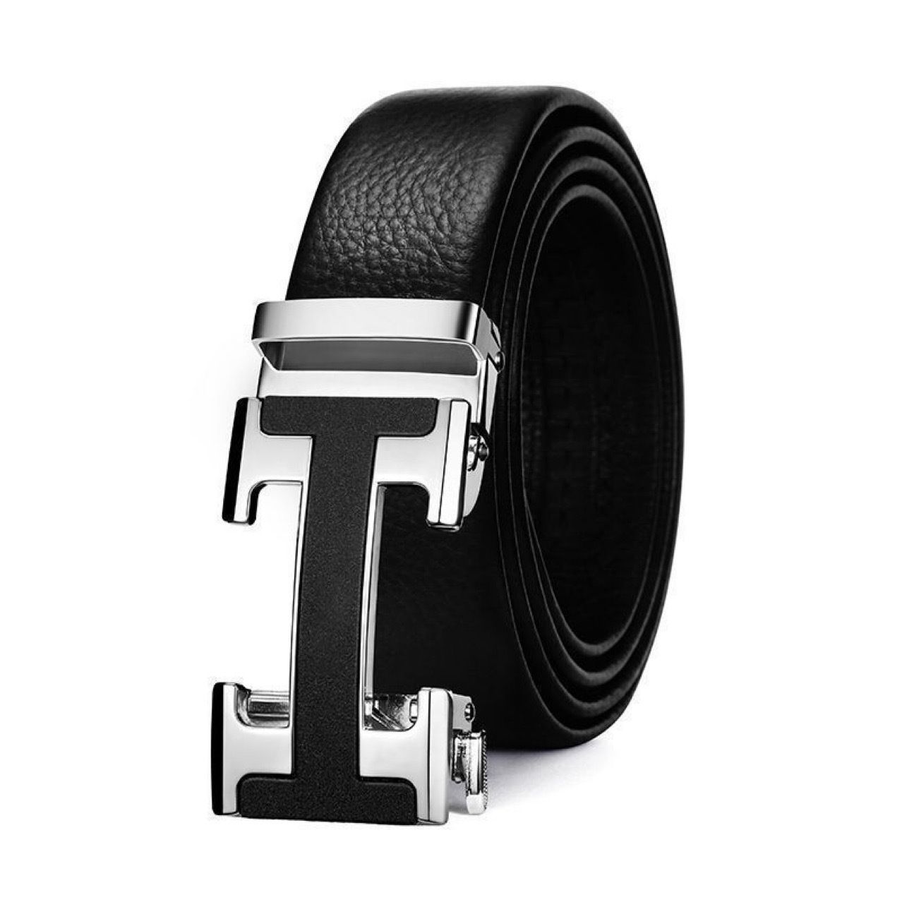 110cm New automatic buckle men's belt, fashionable, casual, high-end, versatile business belt
