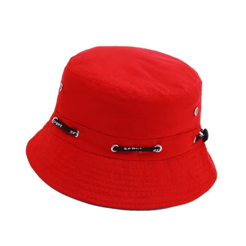 Mens and Womens Fashion Casual Sun Protection Shade Go Out to Play Fisherman Hat Basin Hat Black Bucket Hat