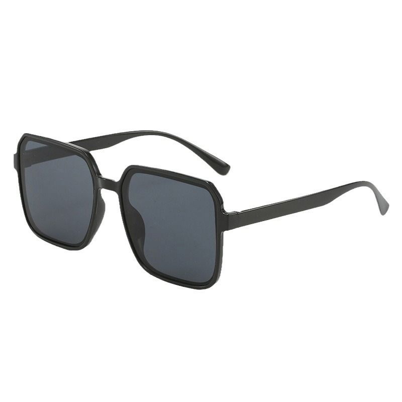 Unisex Retro Square Sunglasses Simple Classic Hip Hop Street Photography Catwalk UV375 Anti UV Outdoor Shades