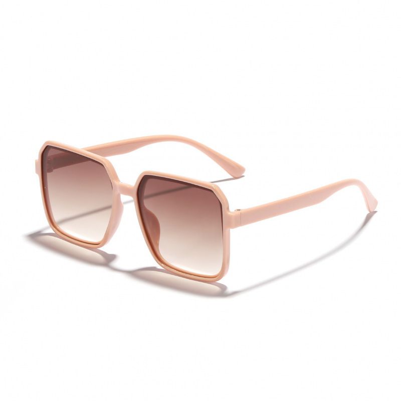Unisex Retro Square Sunglasses Simple Classic Hip Hop Street Photography Catwalk UV375 Anti UV Outdoor Shades
