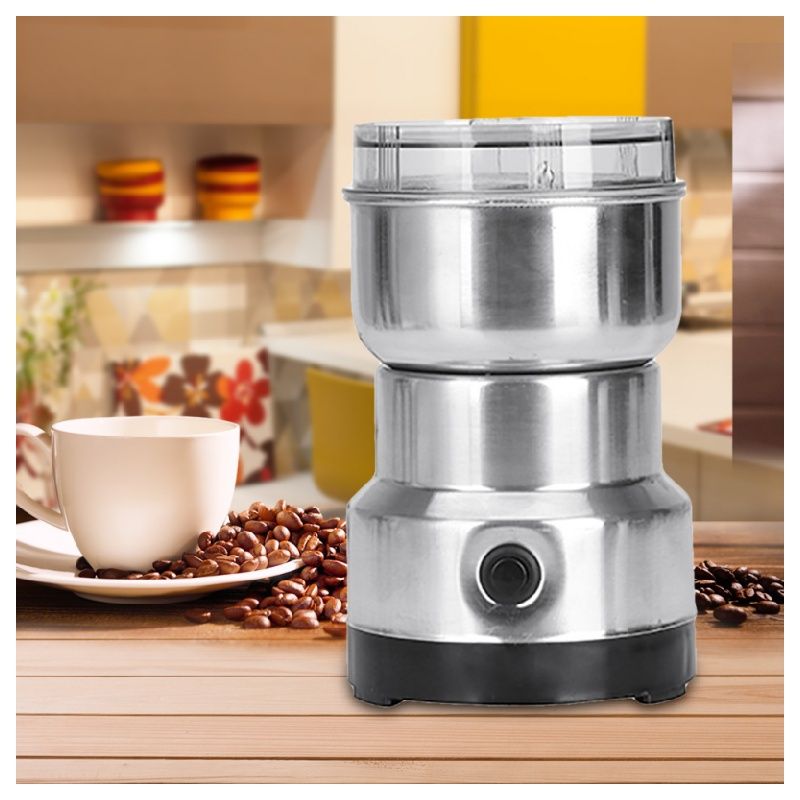 Home coffee grinder,pepper, cardamom, cloves and other spices grinder, beans, peanuts, cashews and other nuts grinder,