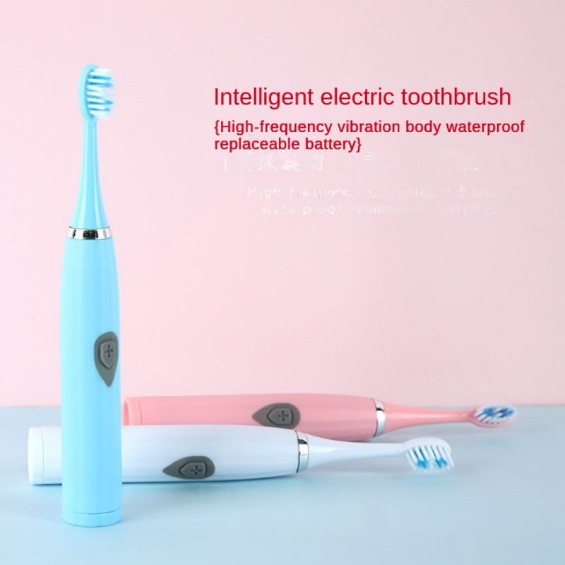 Adult electric toothbrush Waterproof sonic battery electric toothbrush