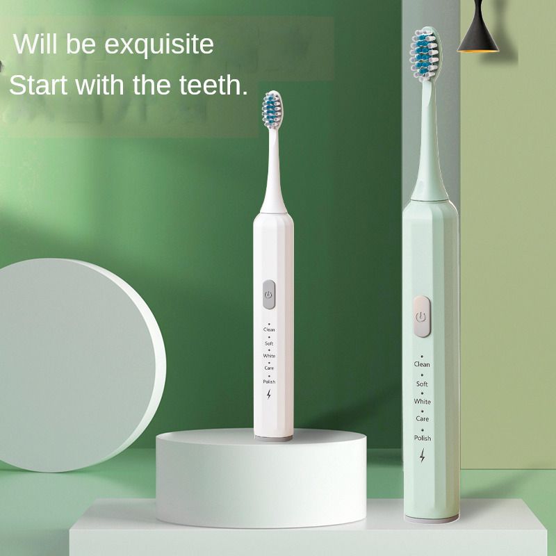 Improved Adult electric toothbrush Soft bristle USB interface rechargeable electric toothbrush