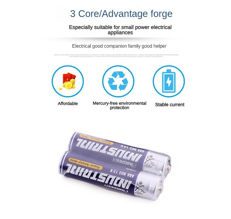PAIRDEER brand R6(AA), R03(AAA) Household alkaline battery