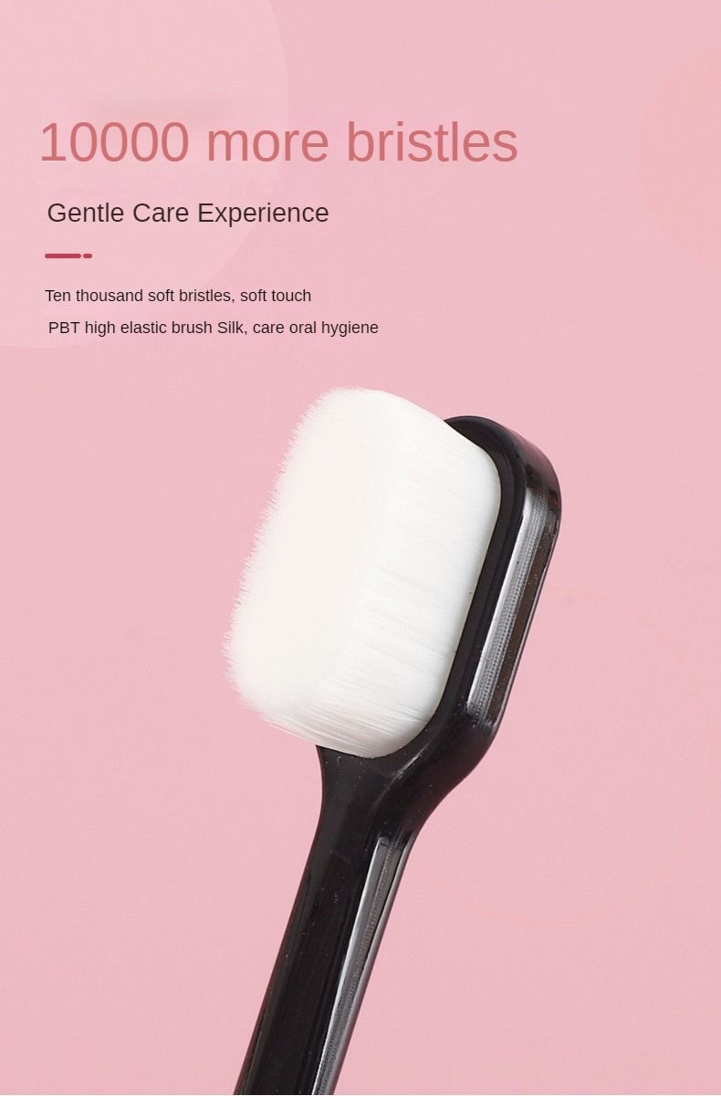 Super soft ten thousand bristles toothbrush suitable for pregnant women, children, gingival teeth sensitive bleeding persons