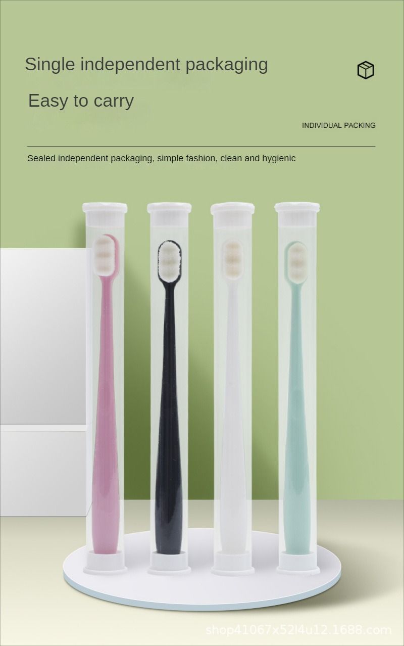 Super soft ten thousand bristles toothbrush suitable for pregnant women, children, gingival teeth sensitive bleeding persons