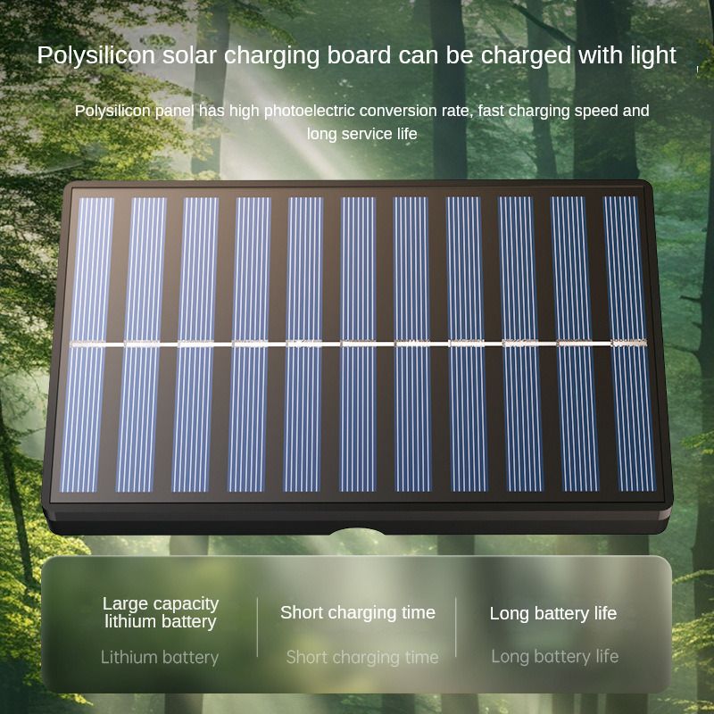 The new split solar chandelier can be home indoor garden lights camping lights human induction solar lights