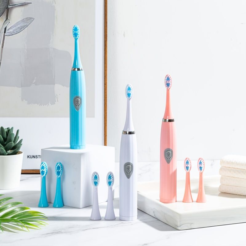 Adult electric toothbrush Waterproof sonic battery electric toothbrush