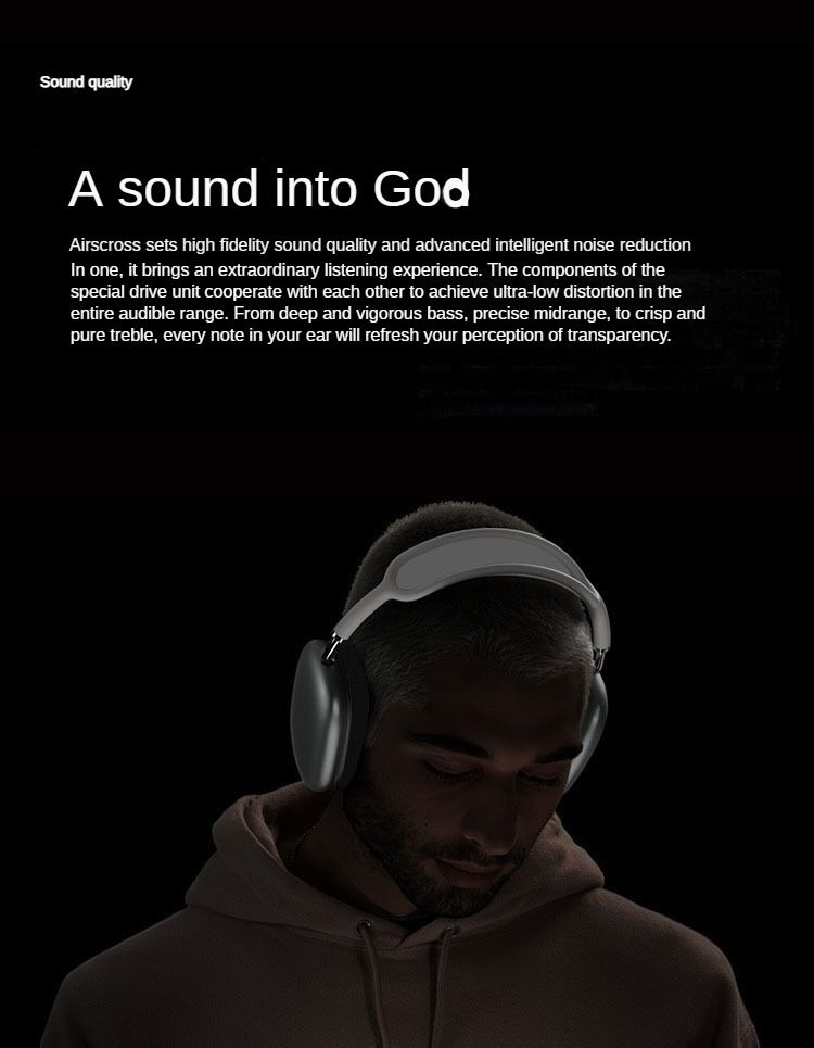The best-selling P9 over-ear dual-sided stereo Bluetooth headphones are universal stereo headphones for mobile wireless sports and games