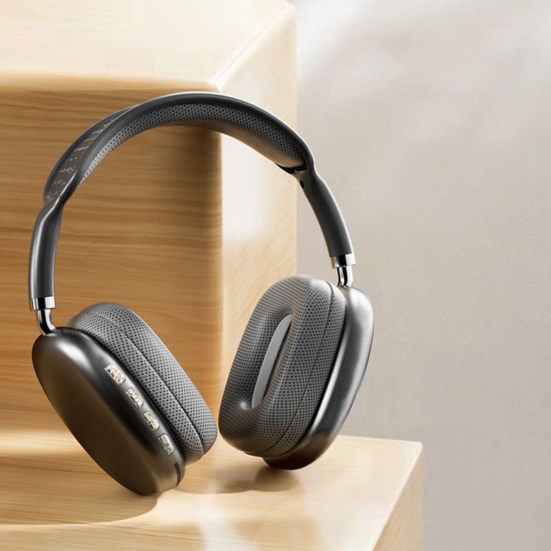 Best-selling over-ear P9 Pro Max Bluetooth headphones with cotton wireless noise cancellation and ultra-long-lasting sports Bluetooth headphones