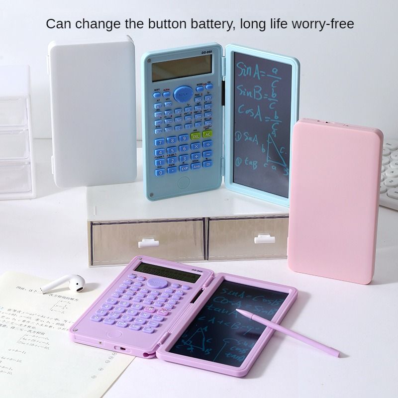 New handwriting board dual function calculator, student scientific function calculator, multi-functional, high appearance level calculator wholesale