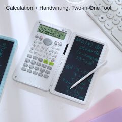 New handwriting board dual function calculator, student scientific function calculator, multi-functional, high appearance level calculator wholesale