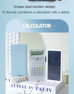 New handwriting board dual function calculator, student scientific function calculator, multi-functional, high appearance level calculator wholesale