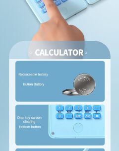 New handwriting board dual function calculator, student scientific function calculator, multi-functional, high appearance level calculator wholesale