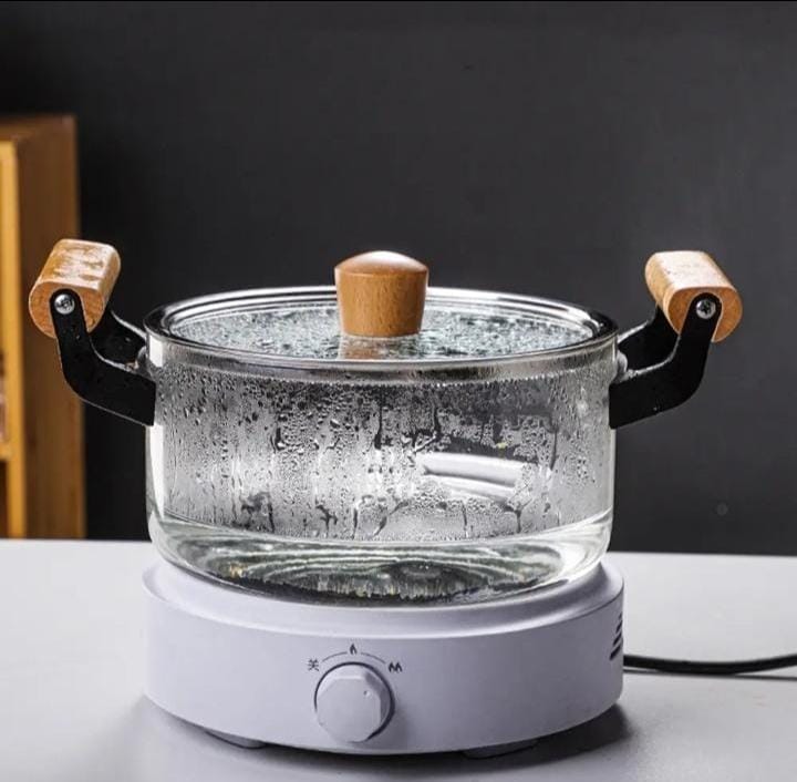 Glass Cooking pot