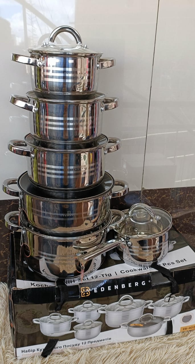 Edenberg stainless sufurias