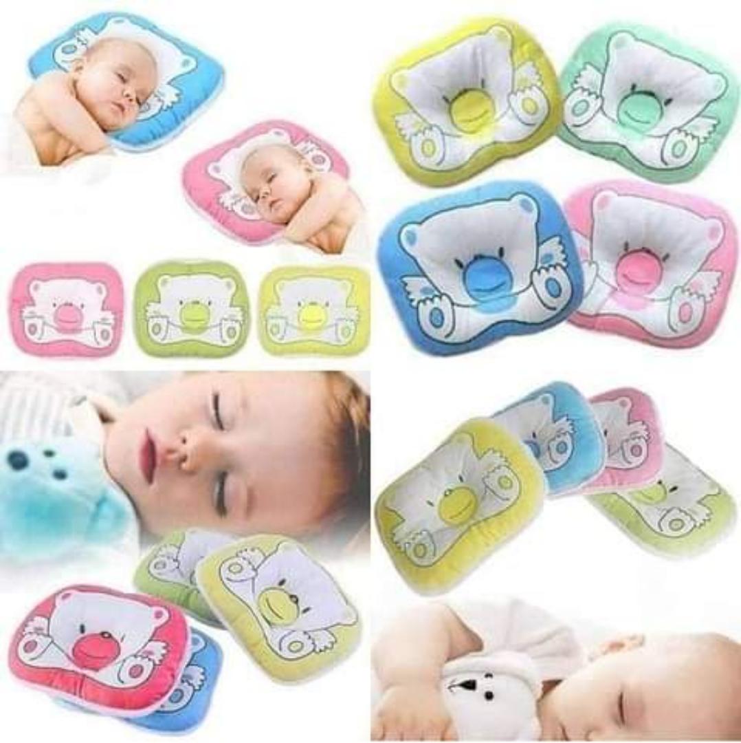 pink infant baby support pillow/ head positioner