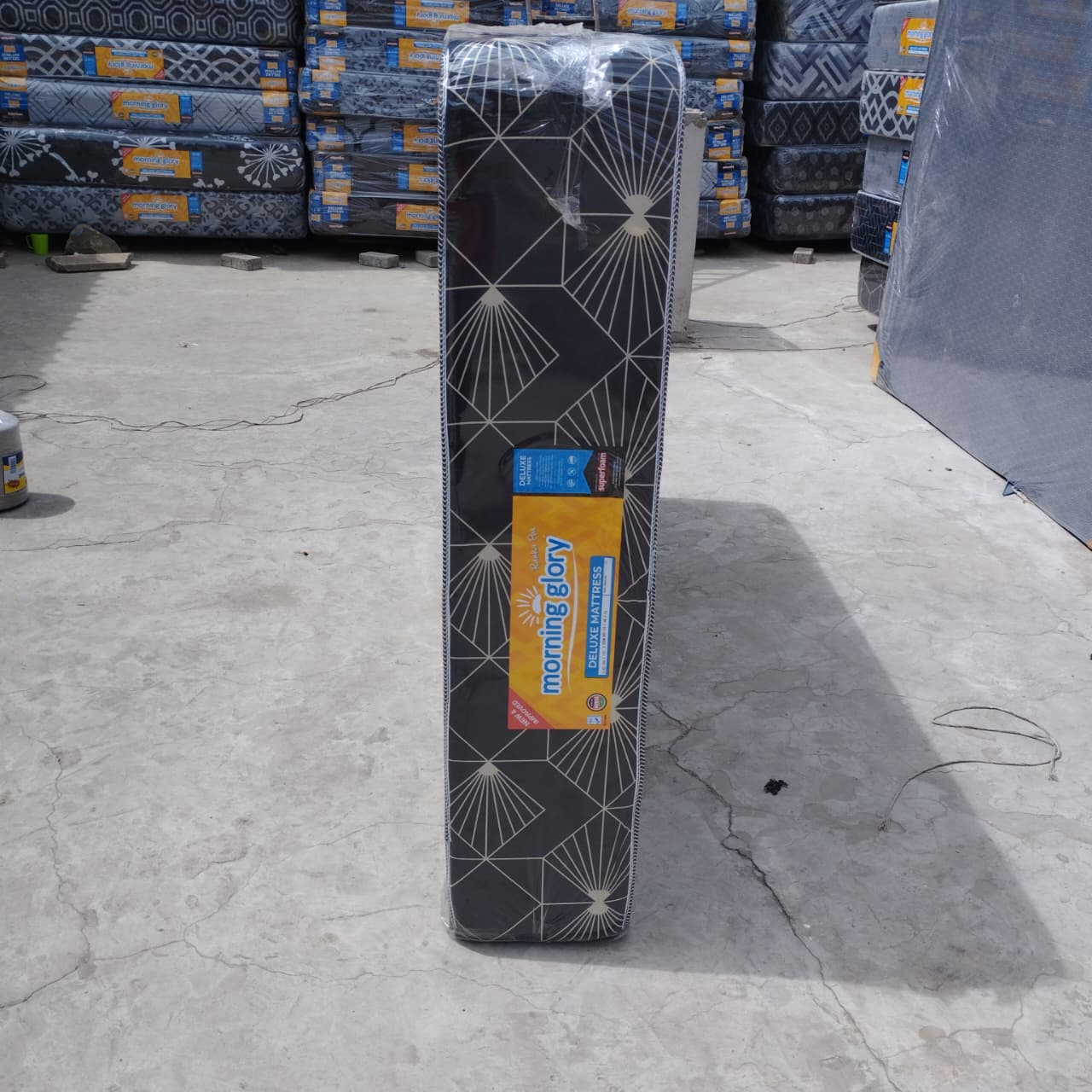 4×6×10 inch plain morning glory superfoam mattress