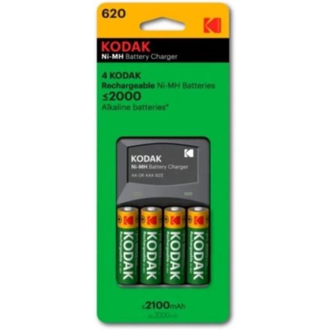 Kodak Ni-MH 4 batteries and charger